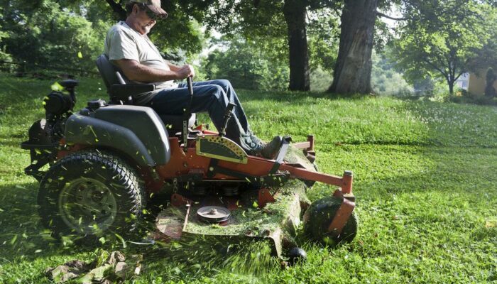 Choosing an appropriate ride lawn mower