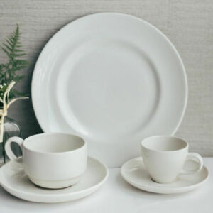 Different types of dinnerware sets