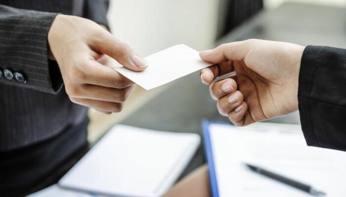 Here&#8217;s why a getting a business card is a good idea