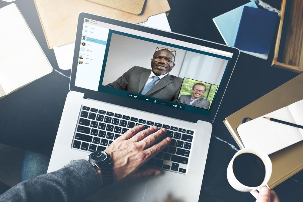 The nuances of online video conference call